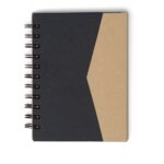 Caderno ecológico com autoadesivos