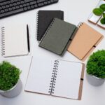 Caderno kraft B6 com porta caneta - Imagem 9