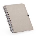Caderno kraft B6 com porta caneta - Imagem 3