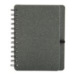Caderno kraft B6 com porta caneta