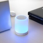 Caixa de som multimídia com luminária - Imagem 3