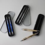 Conjunto caneta e lapiseira metal