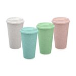 Copo fibra de arroz 550ml