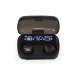 Fone de ouvido bluetooth touch com case carregador