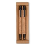 Kit ecológico caneta e lapiseira cortiça - Imagem 9