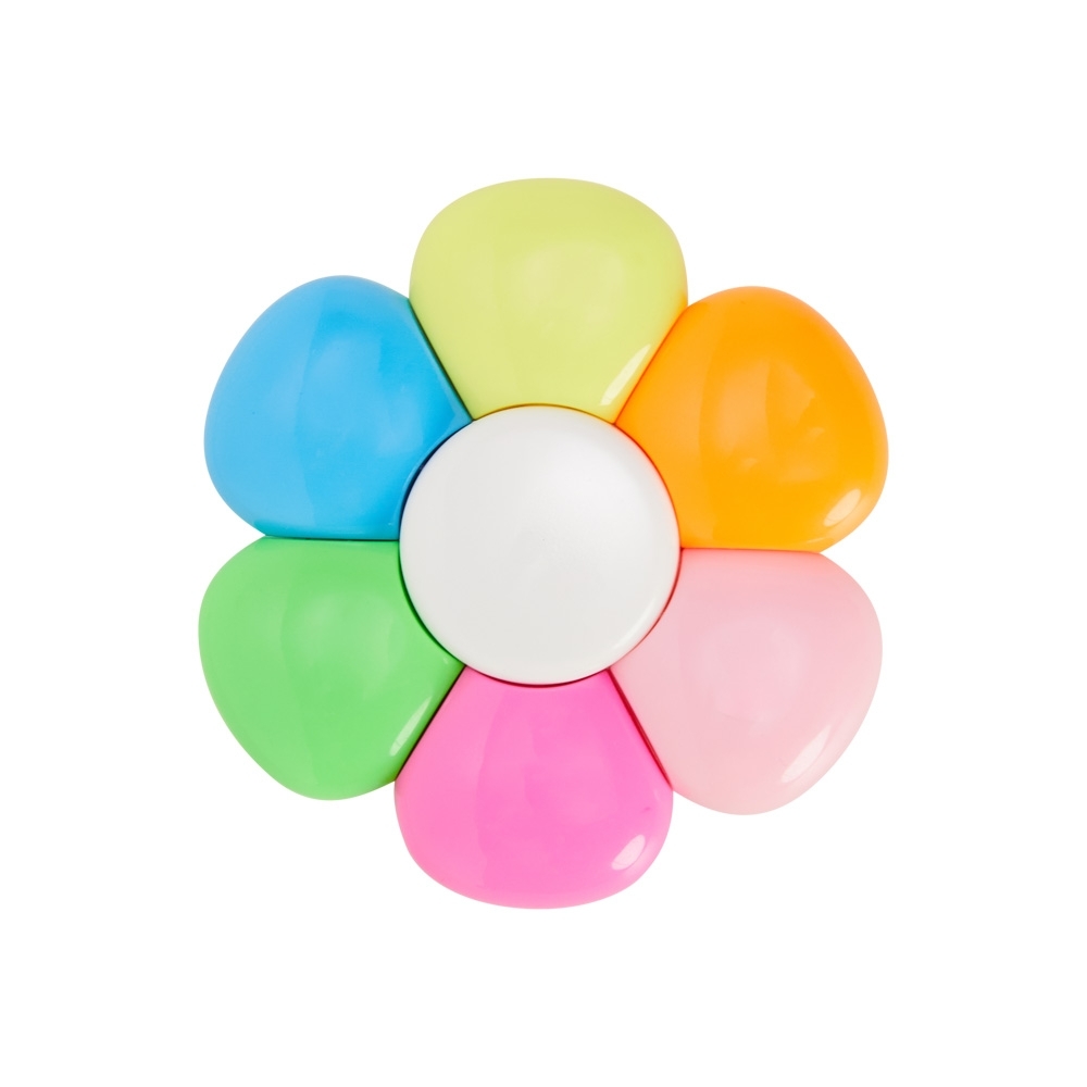 Marca-Texto-Flor-COLORIDO-17587-1699903424 Marca texto flor - Imagem 1