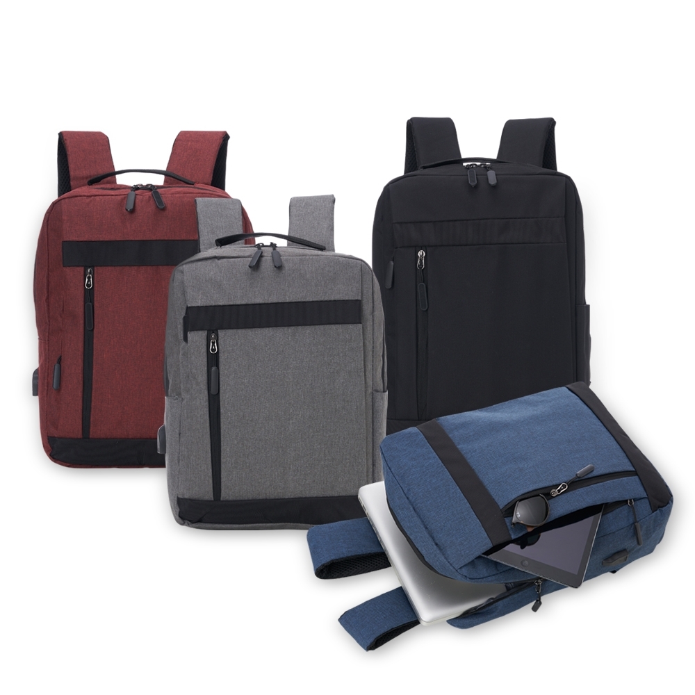 Mochila-de-Nylon-USB-18L-13153d1-1626188542 Mochila de nylon usb 18l - Imagem 1