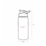 Squeeze alumínio 650ml - Imagem 10